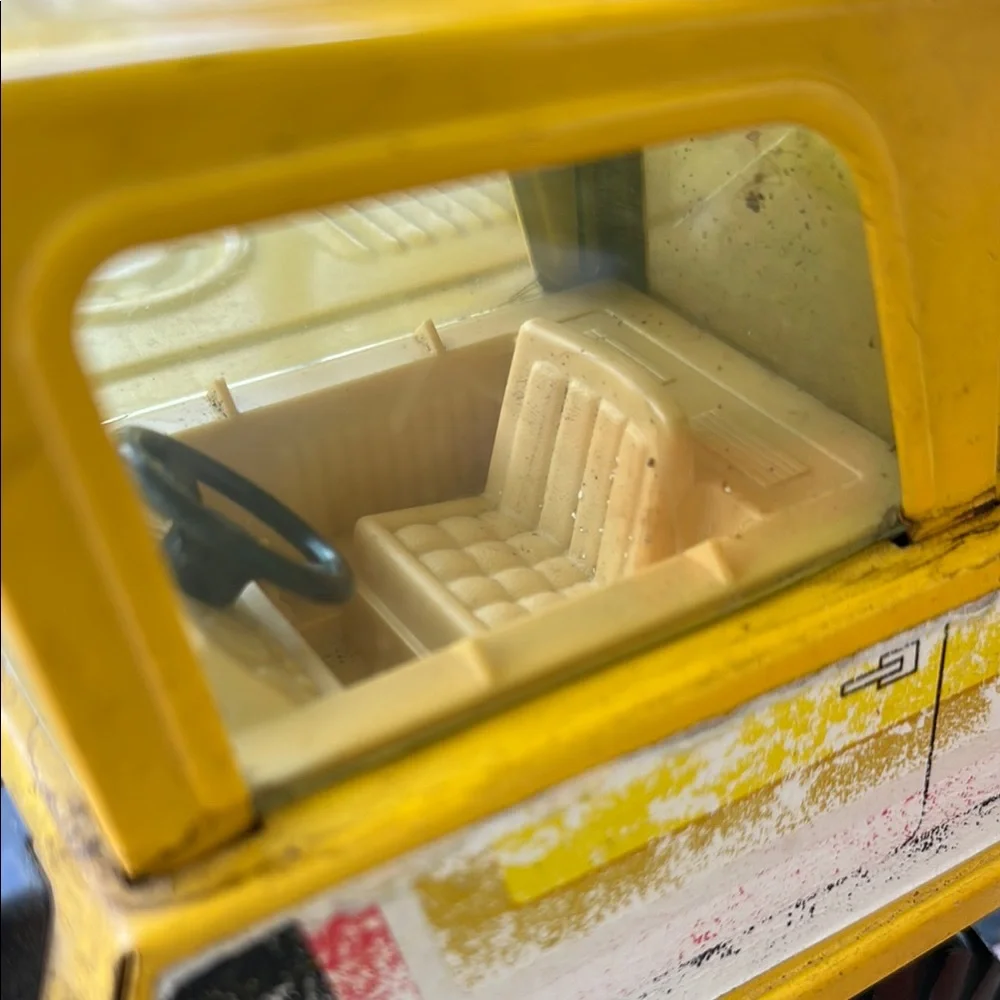 Vintage Nylint Yellow Jumbo Dump Truck Toy - Picture 7 of 12